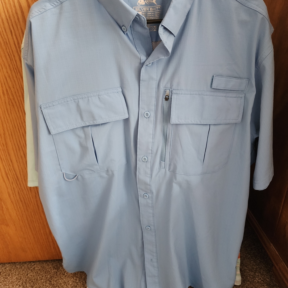 Silver Jeans Light Blue Button-Up Shirt